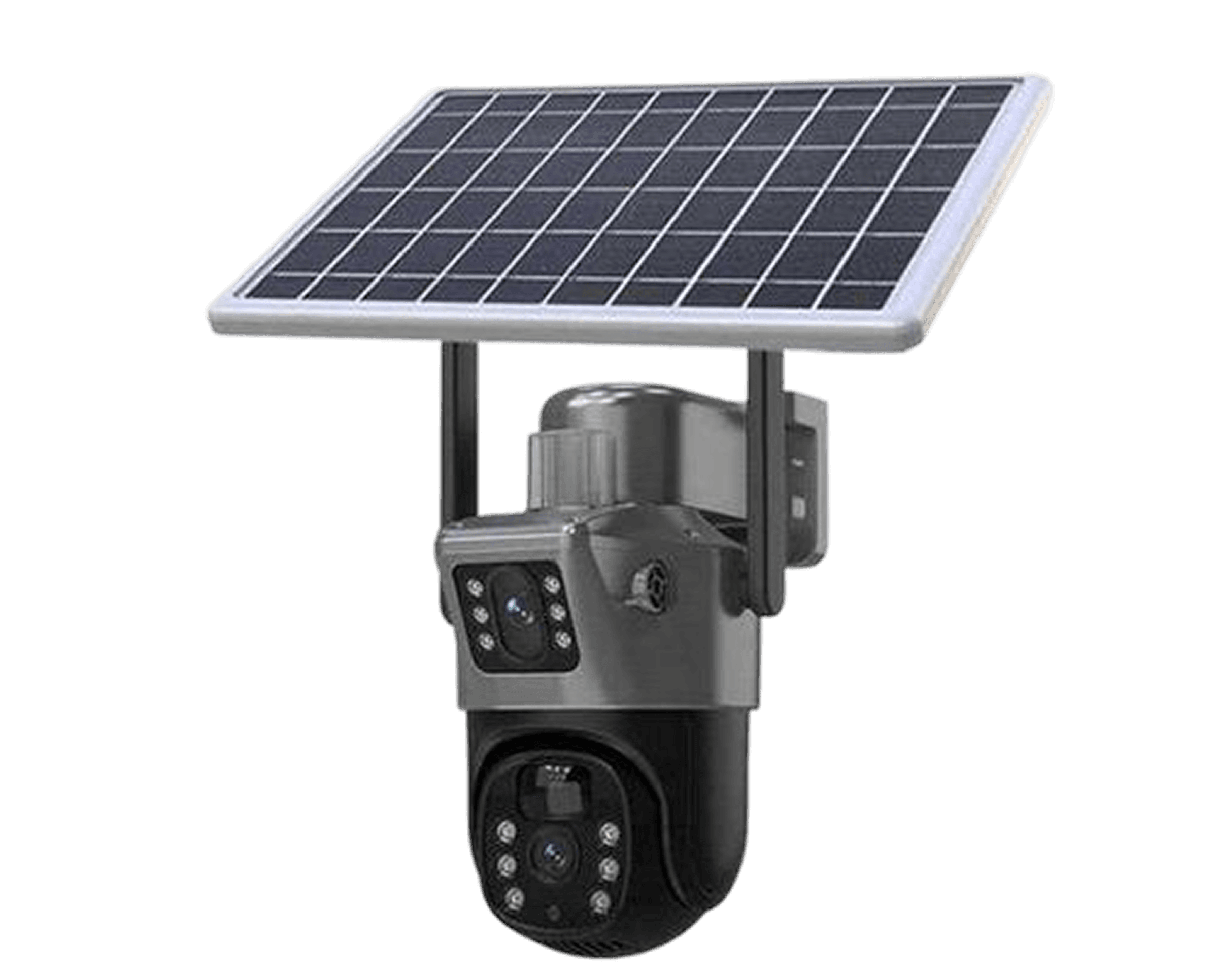 Solar-Powered CCTV Camera